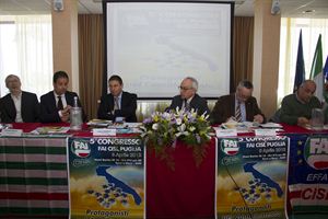 V Congresso FAI CISL Puglia - Bari 5 aprile 2013