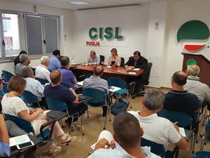 Comitato Esecutivo Cisl Puglia: senza una visione comune non c’è crescita