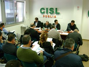 Consiglio generale Filca Cisl a Bari: approvazione del bilancio e situazione del settore edile