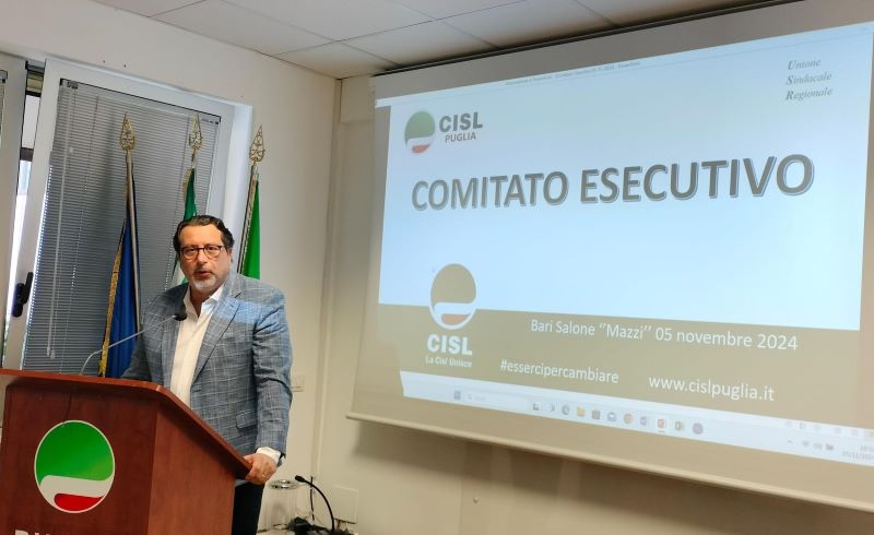 Esecutivo Cisl Puglia: da proposte della Cisl risultati importanti in Manovra