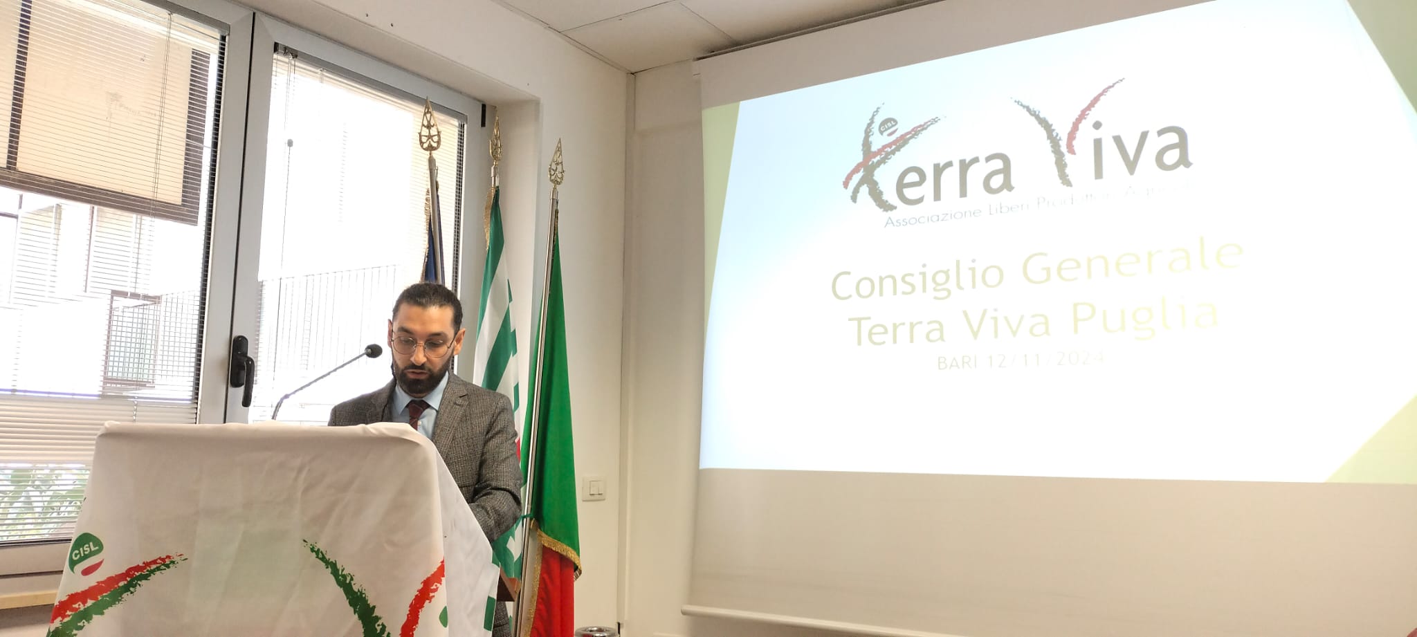 Agricoltura: Cosimo D’Elia è il nuovo Presidente di Terra Viva Cisl Puglia